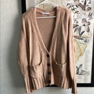 Arizona Jean Company Tan Cardigan Sweater
